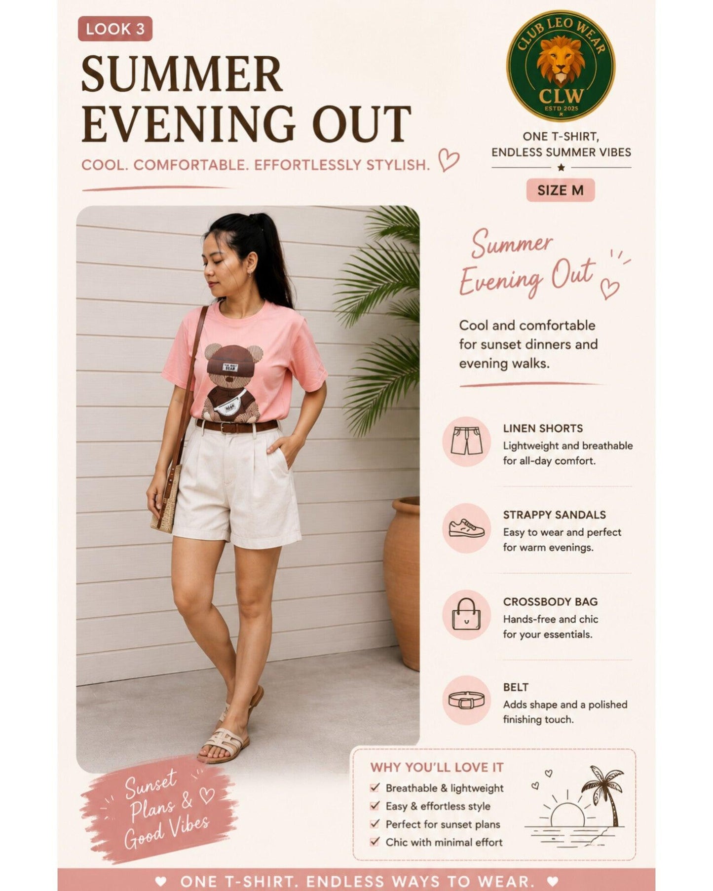 Regular Size women tshirt - Club Leo Wear