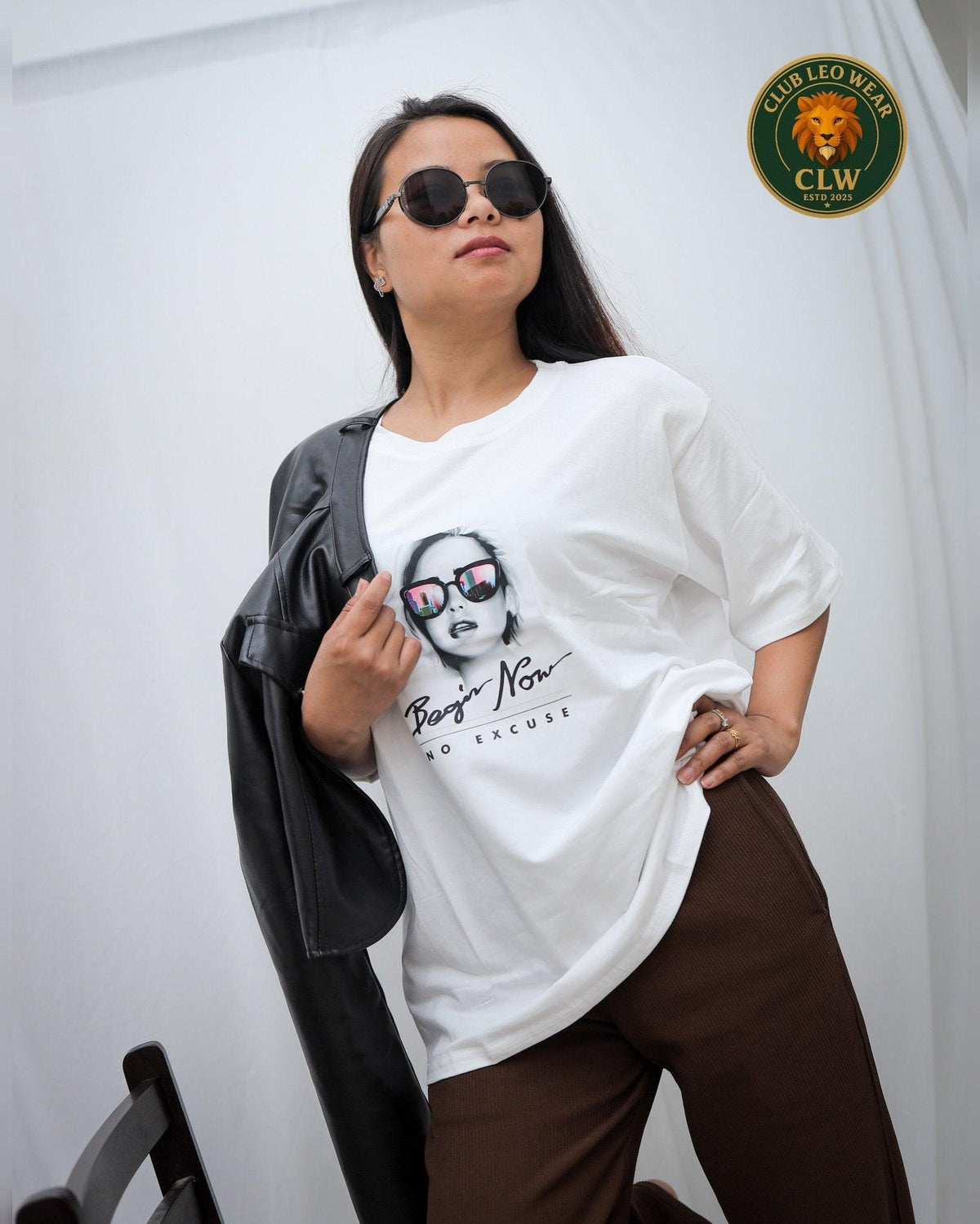 Club Leo wear Women Oversized T-shirt - Club Leo Wear