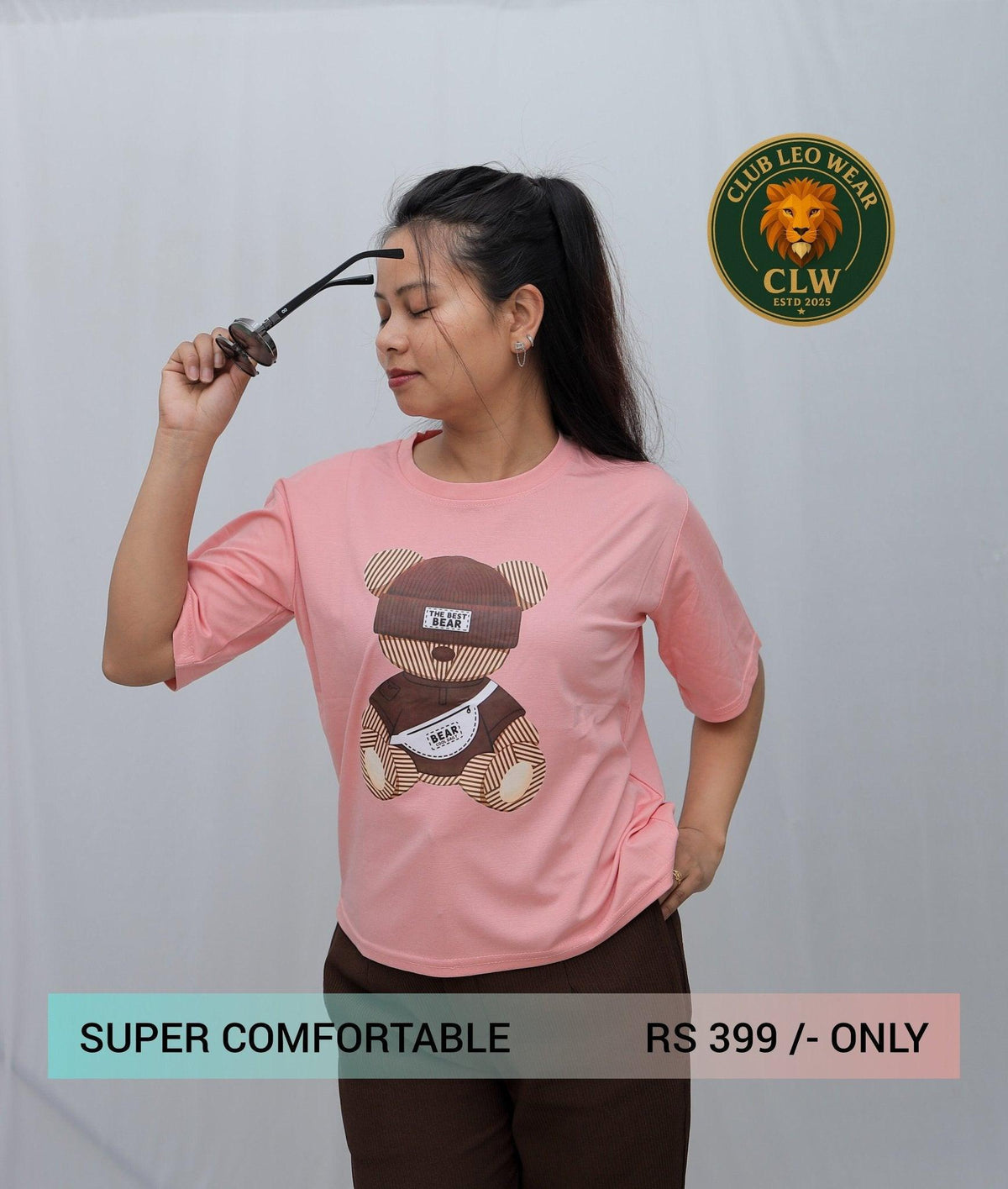 Regular Size women tshirt - Club Leo Wear
