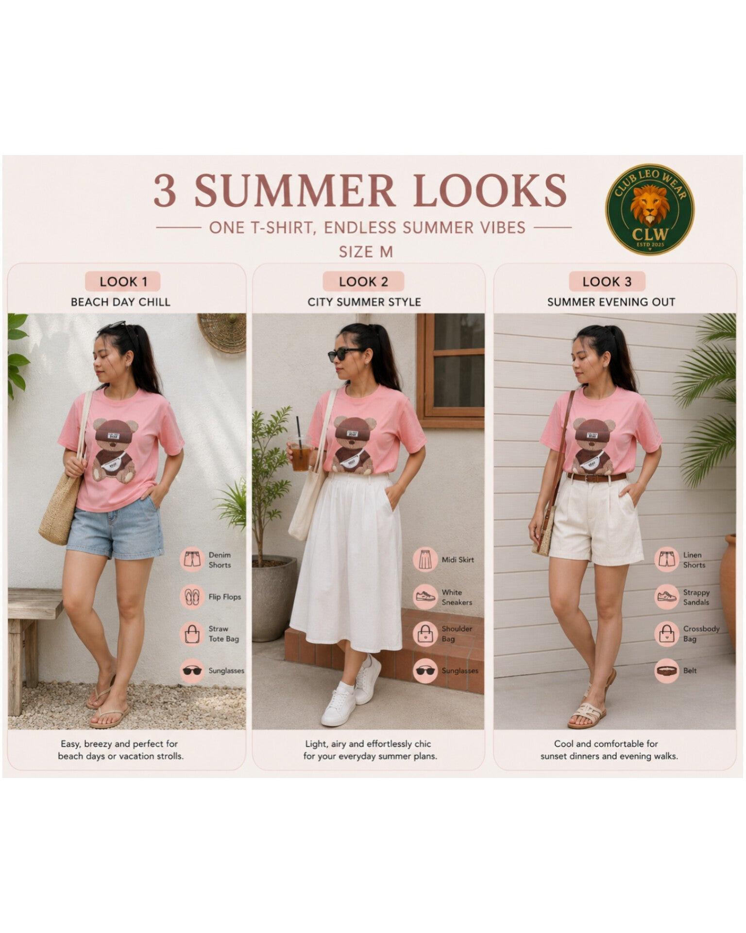 Regular Size women tshirt - Club Leo Wear
