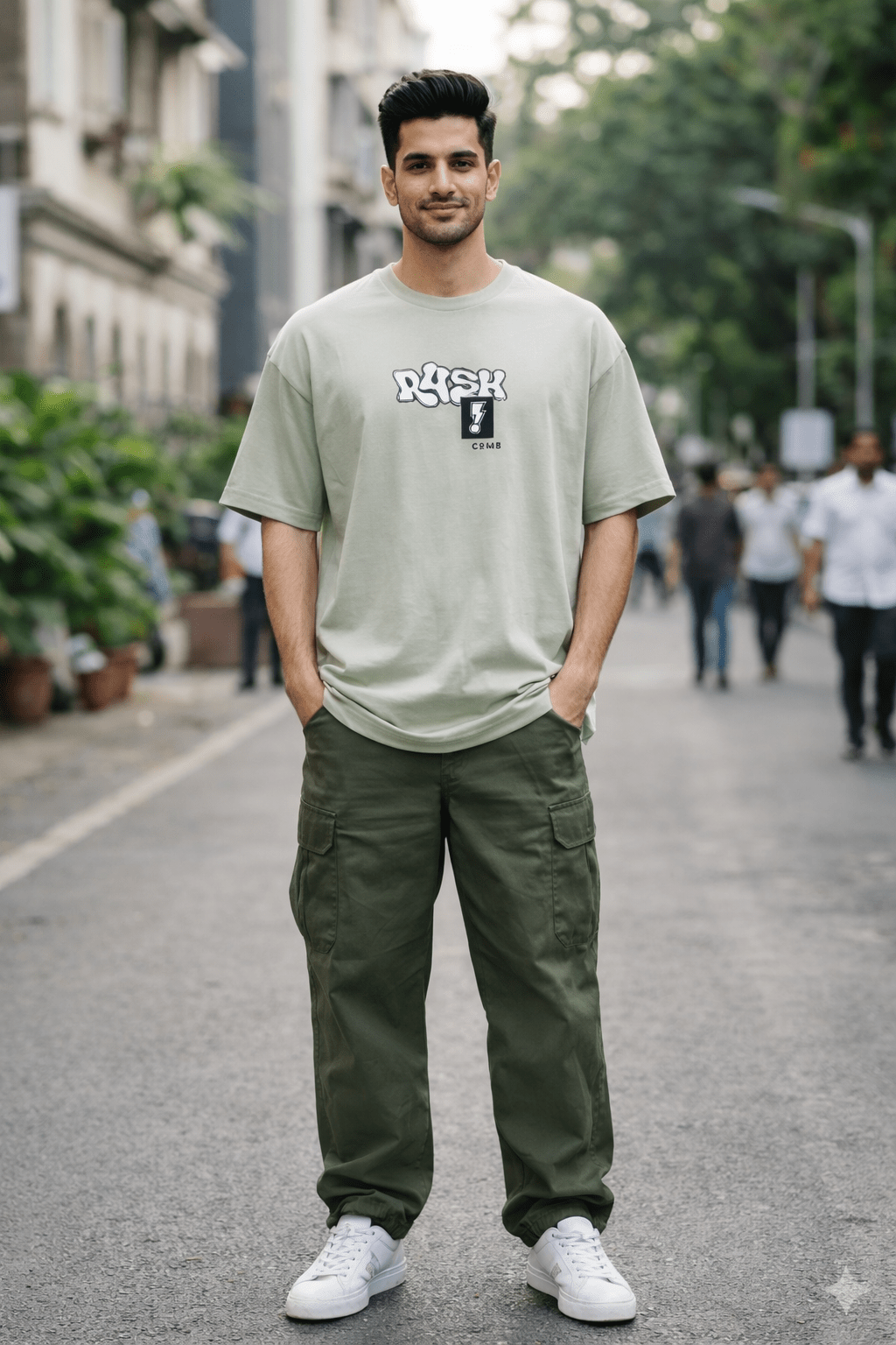 "Risk” Oversized Unisex T-Shirt - Club Leo Wear