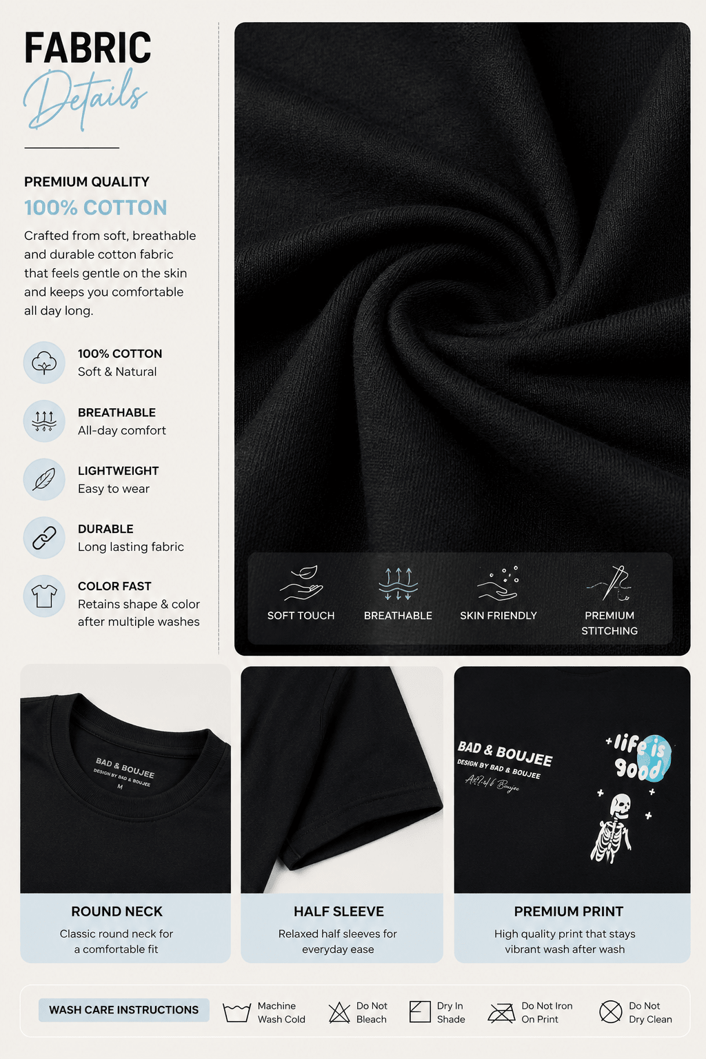 Women black oversized graphic t-shirt - Club Leo Wear