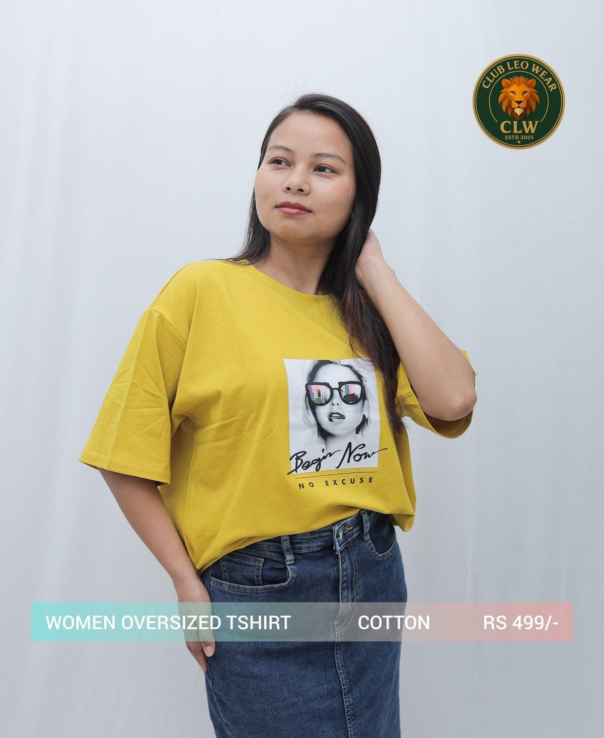 Women oversized tshirt - Club Leo Wear