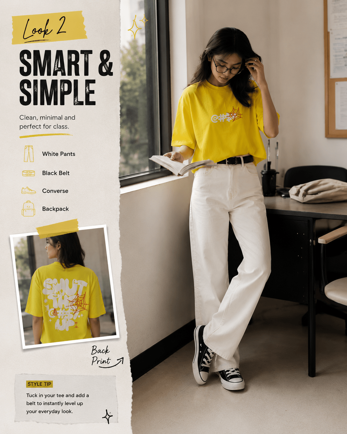 Yellow crop top for women - Club Leo Wear